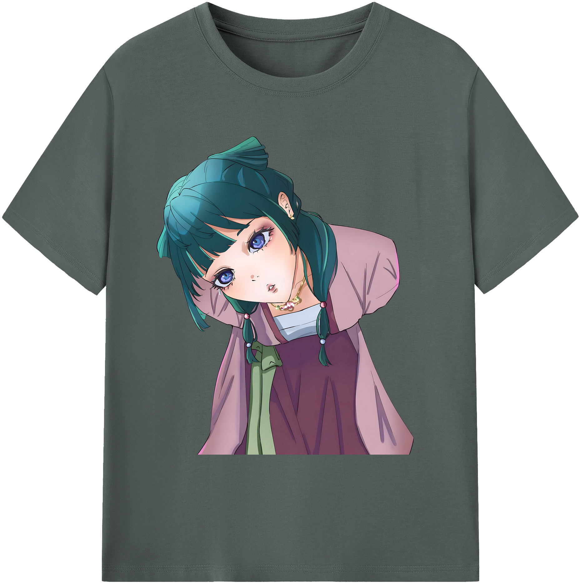（画像用） 薬屋のひとりごと The Apothecary Diaries 綿100％ メンズ半袖Tシャツ｜肌触りやわらか＆通気性